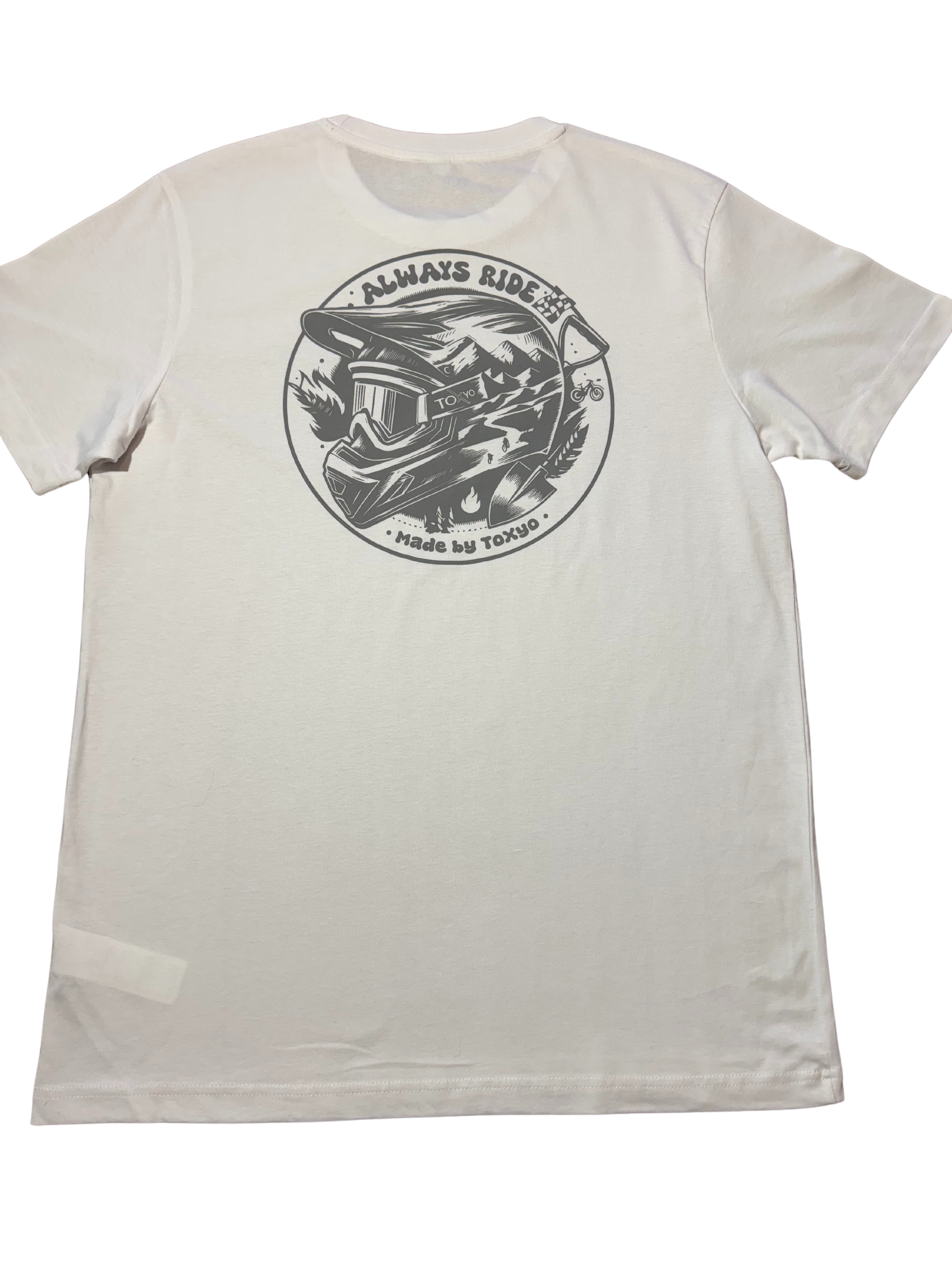 T-Shirt ToXyo Blanc avec Logo Gris