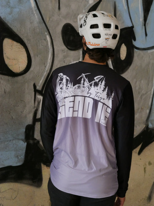 Maillot Send It - Noir/Blanc
