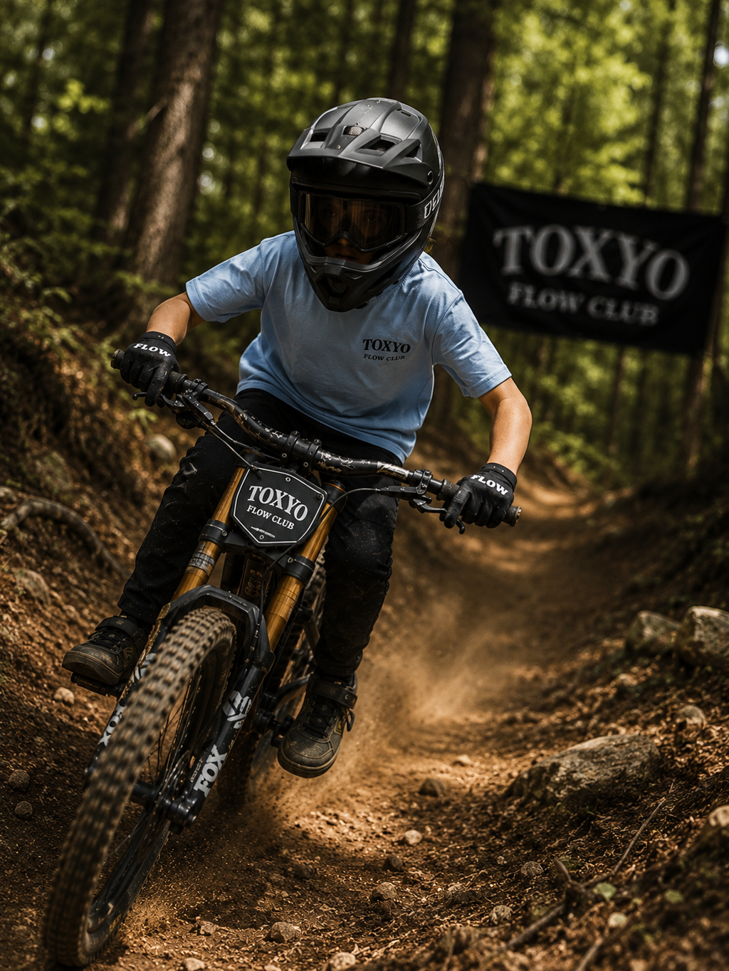 Tee Shirt Flow Club Mini Rider