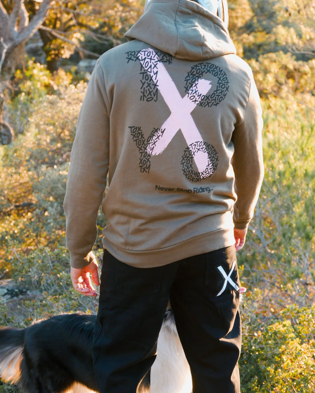 Sweat Kaki Never Stop Riding ToXyo