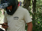 T-Shirt Classique Beige/Noir Flow Club