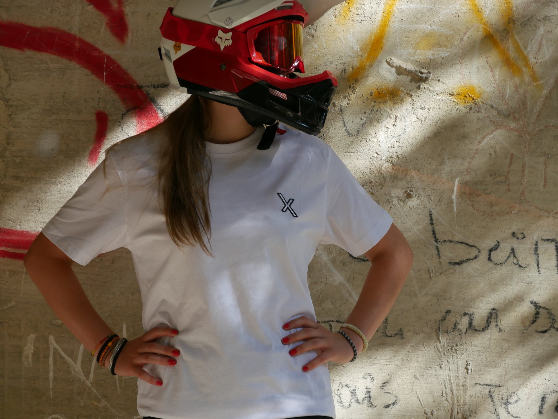 T-shirt "X" ToXyo Blanc