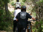 T-Shirt Classique/Oversize Noir/Argent Flow Club