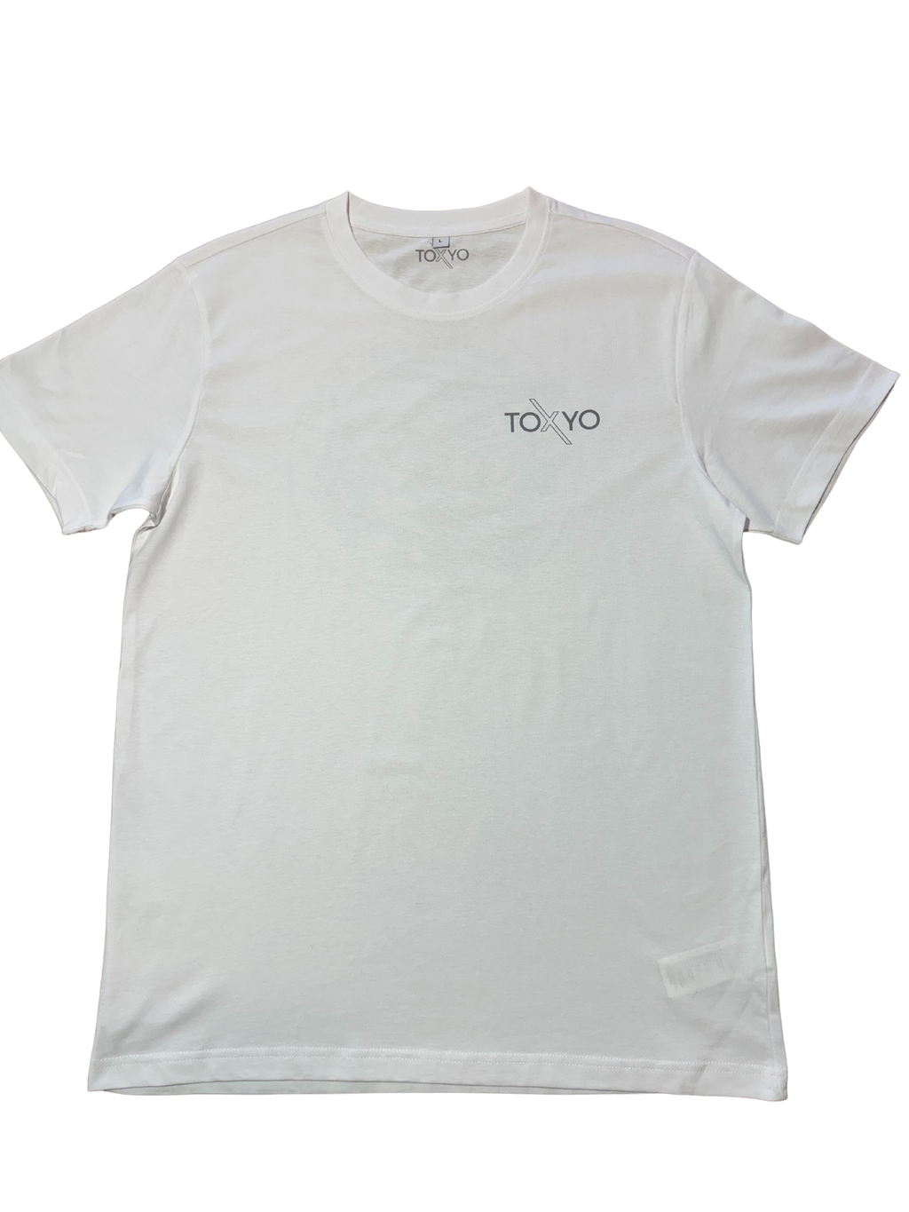 T-Shirt ToXyo Blanc avec Logo Gris