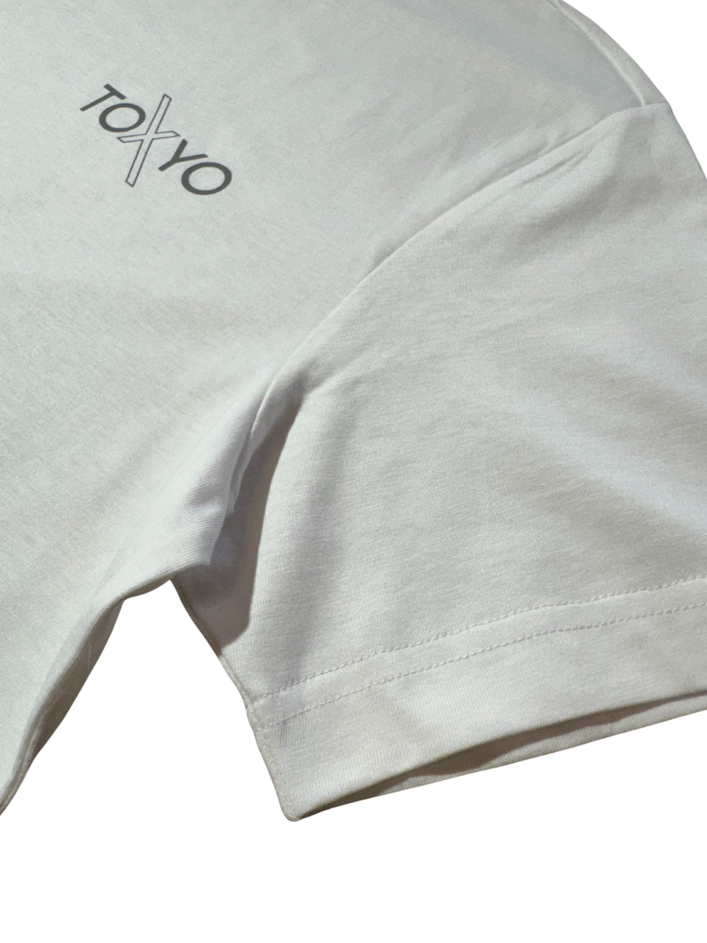 T-Shirt ToXyo Blanc avec Logo Gris
